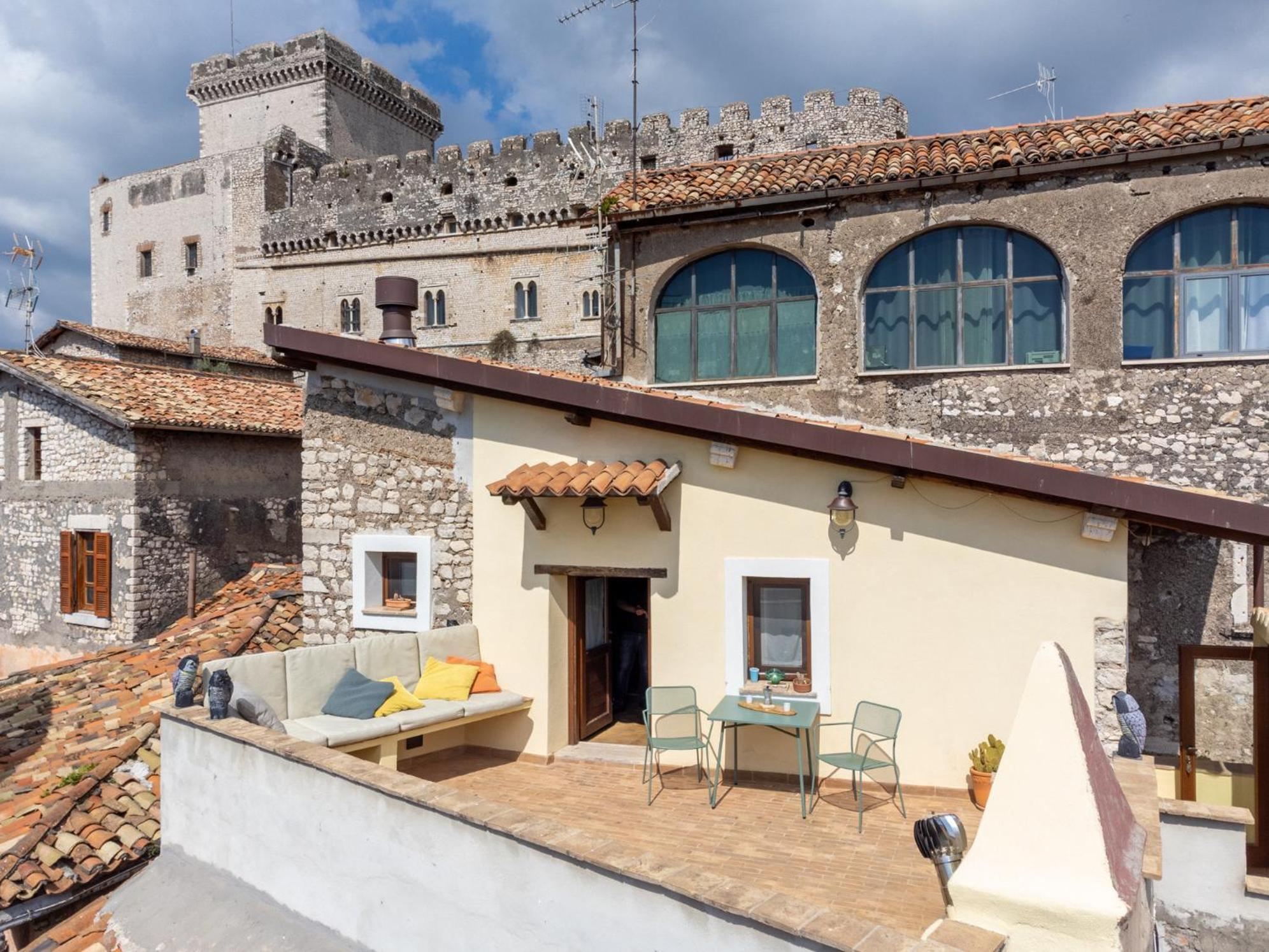 Aurora Medieval House Sermoneta Exteriér fotografie
